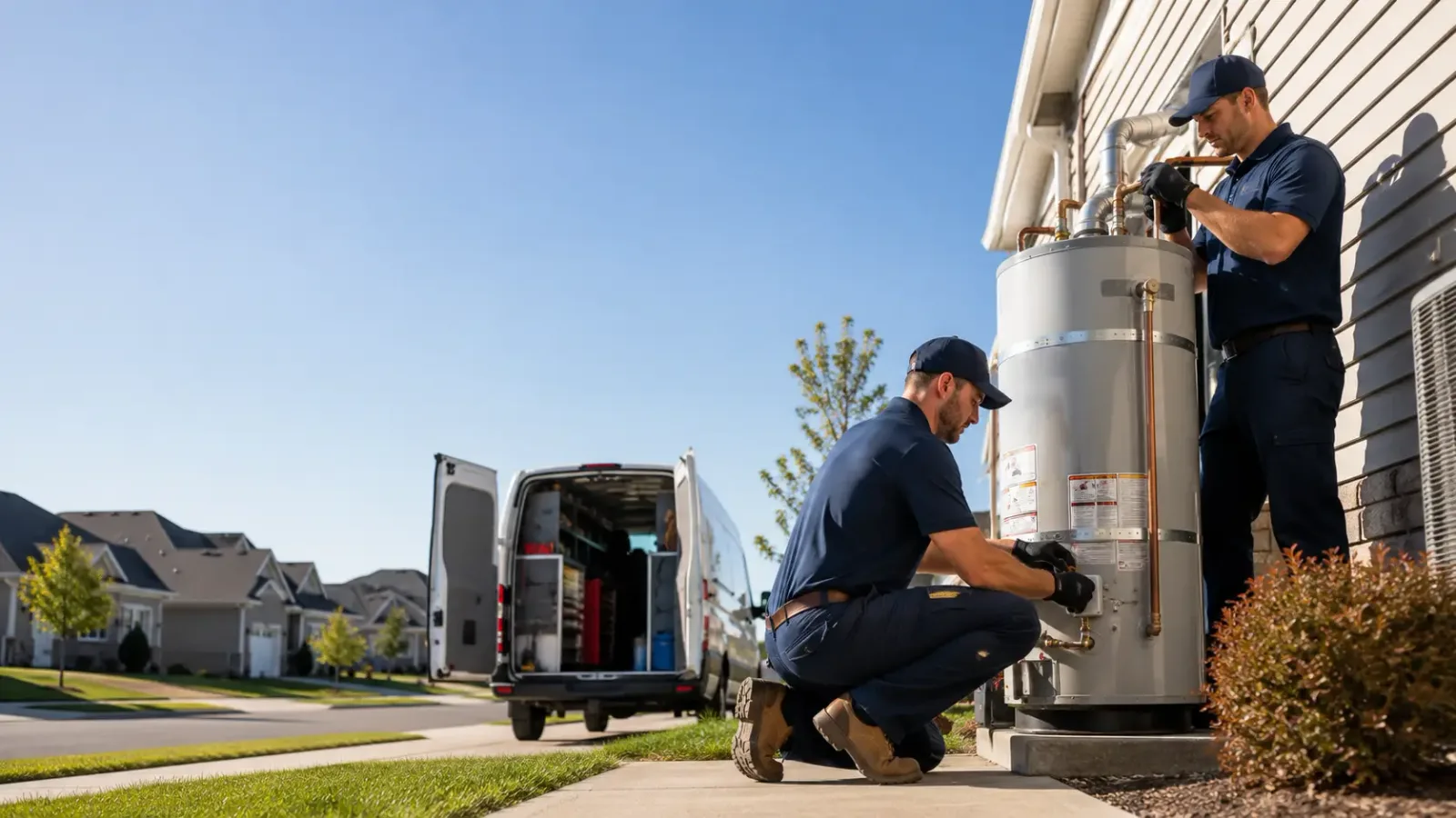 Water Heater Installation in Saint Bernice, IN